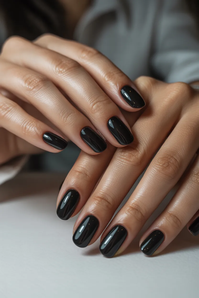 23 Stunning Black Nail Designs That Feel Bold and Effortlessly Chic