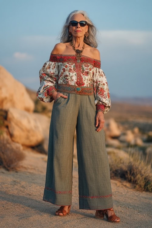 10 Summer Boho Outfits for Women Over 50 That Feel Comfortable, Stylish, and Easy to Wear 2026