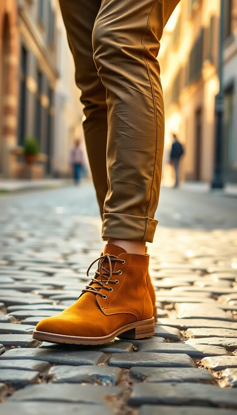 Chukka Boots and Khakis