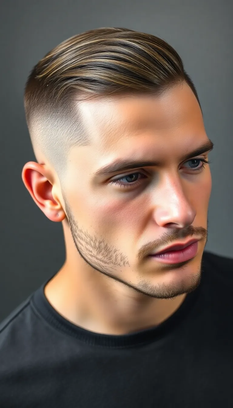 Disconnected High Fade French Crop