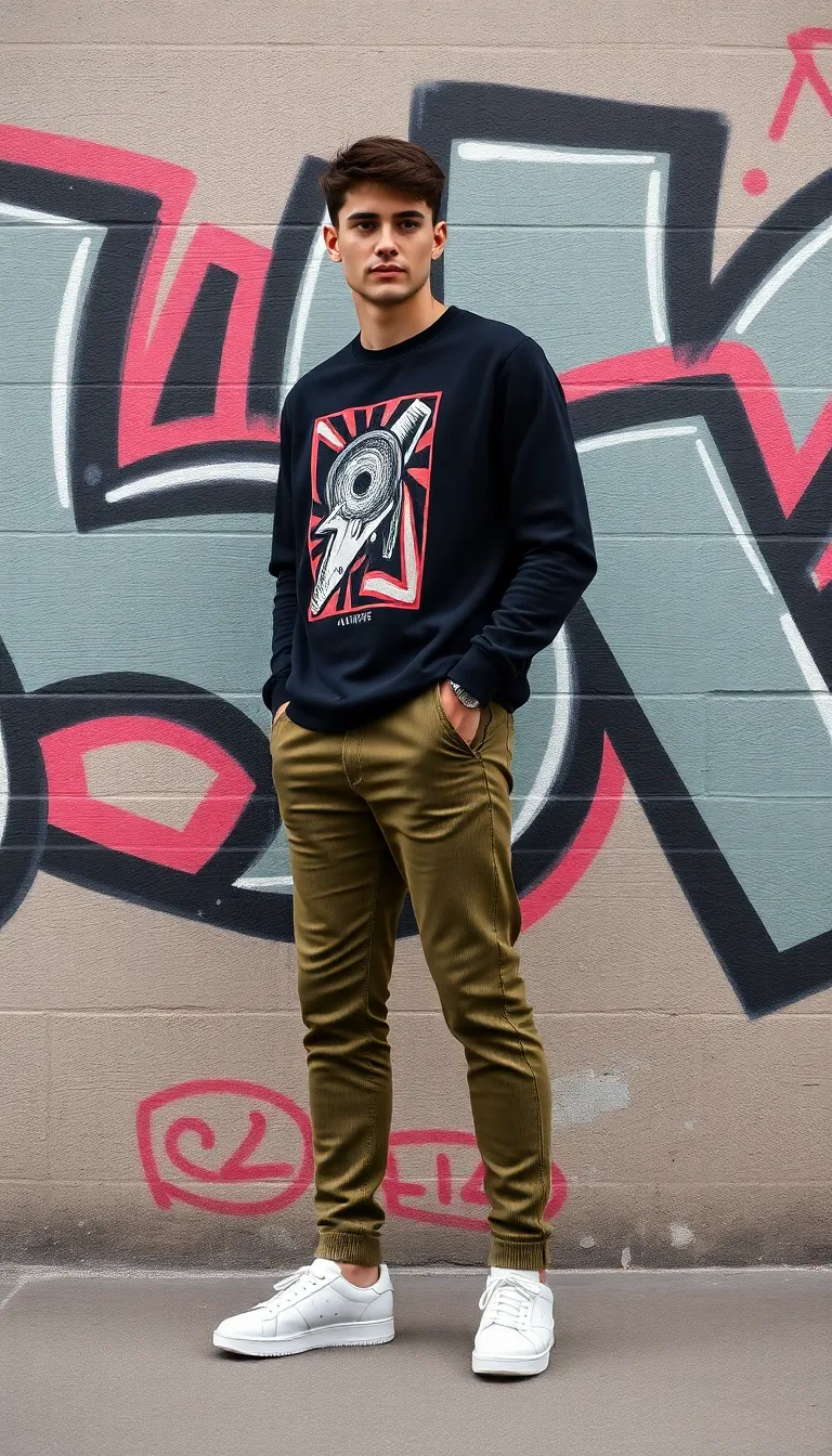Use Corduroy Pants for Smart Streetwear