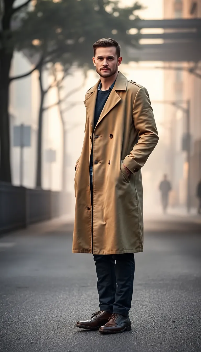 Relaxed Fit with Oversized Outerwear