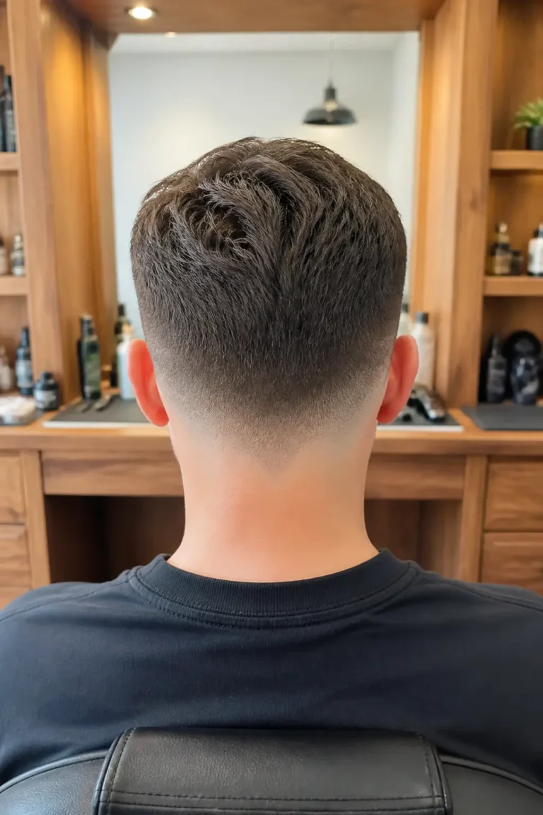Fresh French Crop Mid Fade Haircuts