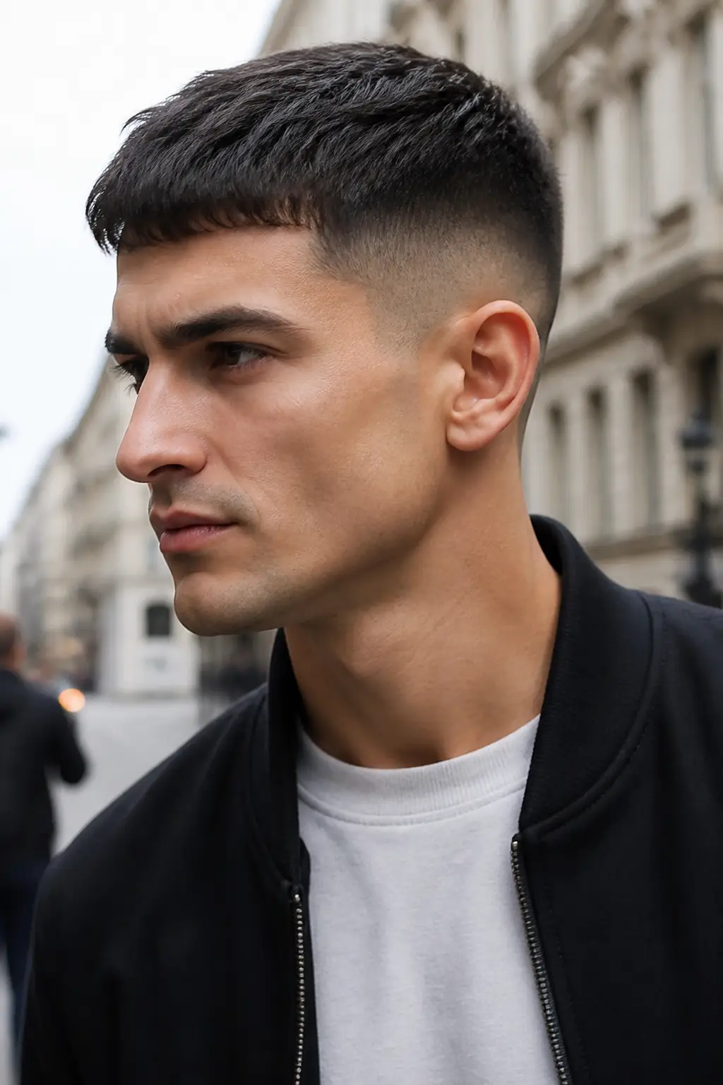Classic French Crop with Clean Mid Fade