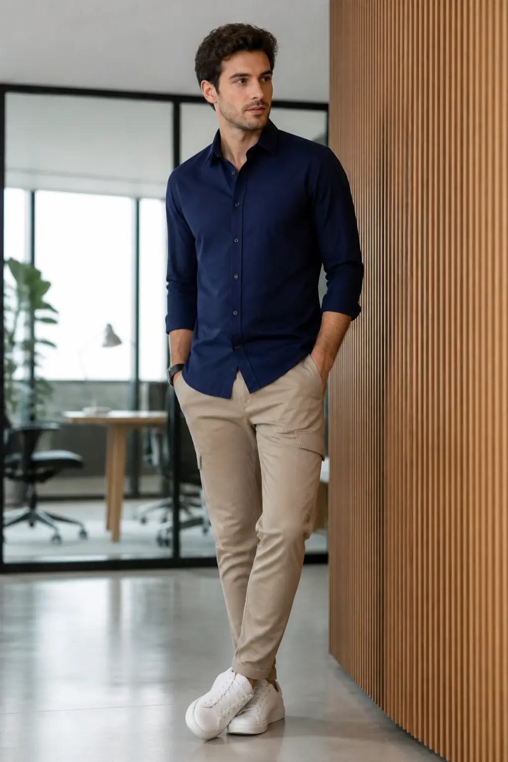 Chinos and Carpenter Pants Hybrid Style