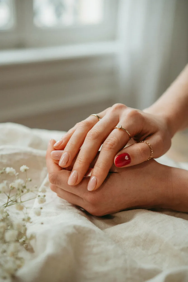 30 Elegant Subtle Valentine Nail Designs for 2026 That Are Chic, Minimal & Timeless